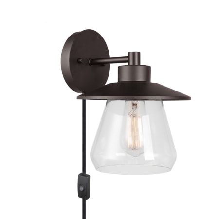 A large image of the Globe Electric 51630 Dark Bronze