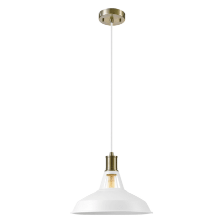 A large image of the Globe Electric 60266 Matte White