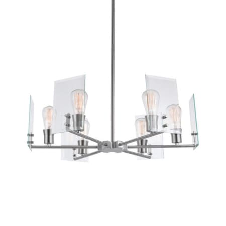 A large image of the Globe Electric 60369 Brushed Nickel