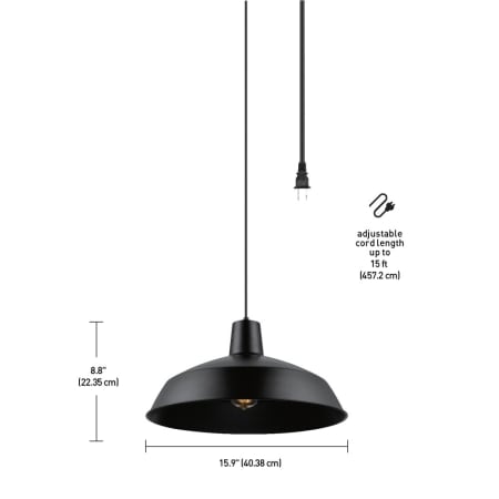 A large image of the Globe Electric 65151 Call Outs