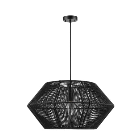 A large image of the Globe Electric 65470 Matte Black