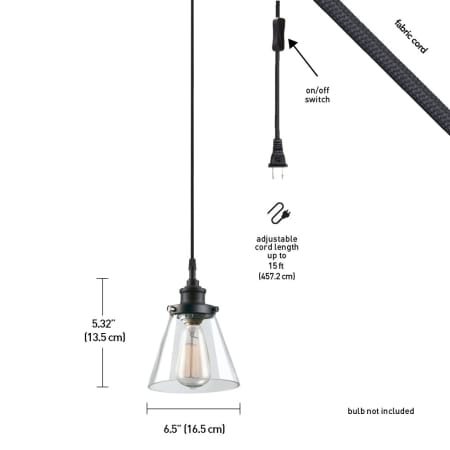 A large image of the Globe Electric 65580 Call Outs