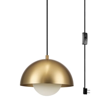 A large image of the Globe Electric 60345 Brass