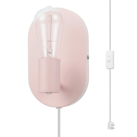 A large image of the Globe Electric 91001529 Matte Pink