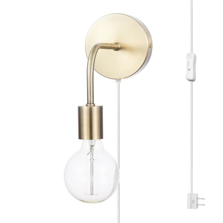 A large image of the Globe Electric 91001881 Brass