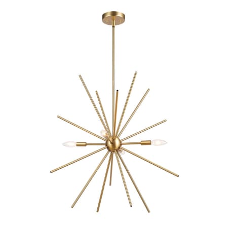 A large image of the Globe Electric 91002459 Brass