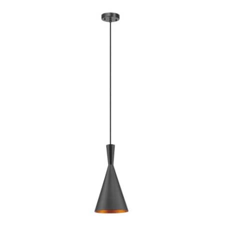 A large image of the Globe Electric 63873 Black