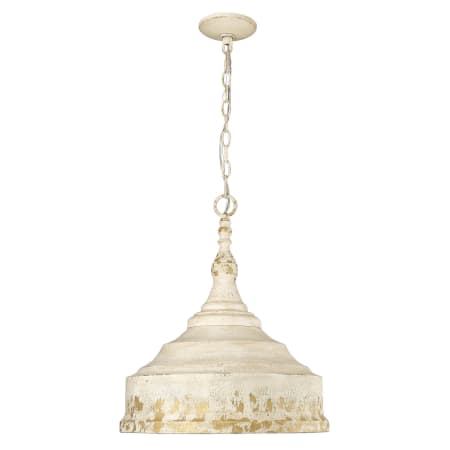 A large image of the Golden Lighting 0806-3P Pendant with Canopy - AI