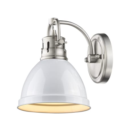 A large image of the Golden Lighting 3602-BA1-PW White