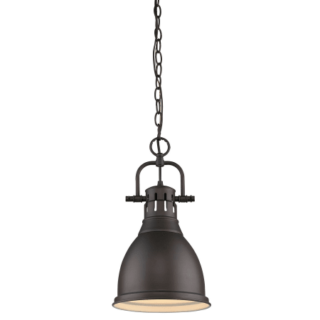 A large image of the Golden Lighting 3602-S-RBZ Rubbed Bronze