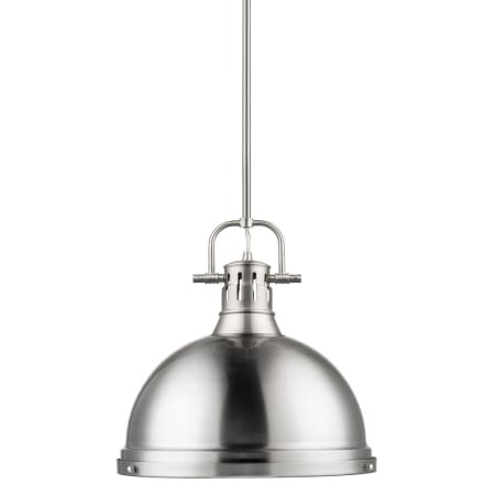 A large image of the Golden Lighting 3604-L-PW Pewter