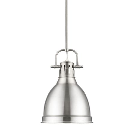 A large image of the Golden Lighting 3604-S-PW Pewter
