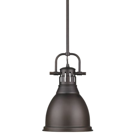 A large image of the Golden Lighting 3604-S-RBZ Rubbed Bronze