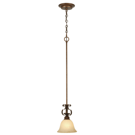 A large image of the Golden Lighting 3711-M1L Champagne Bronze