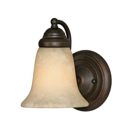 A large image of the Golden Lighting 5661 Rubbed Bronze