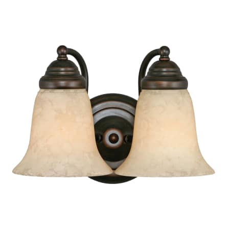 A large image of the Golden Lighting 5662 Rubbed Bronze