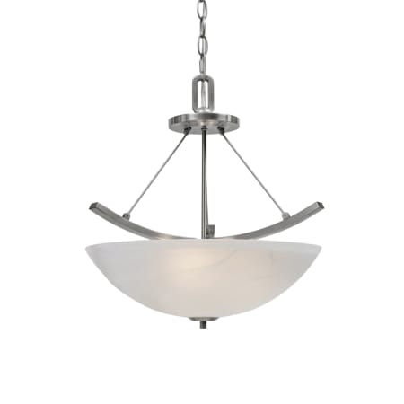 A large image of the Golden Lighting 7158-FM Pewter Finish