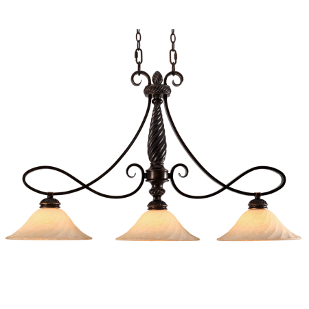 A large image of the Golden Lighting 8106-10 Cordoban Bronze