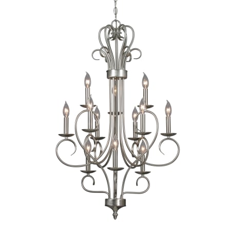 A large image of the Golden Lighting 8512 Pewter
