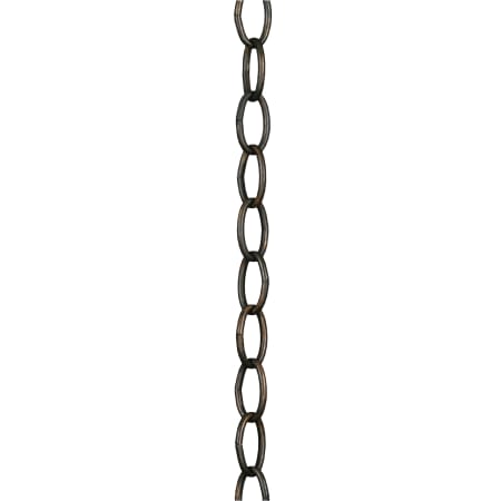 A large image of the Golden Lighting CHAIN-GB-HEAVY Golden Bronze