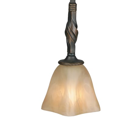 Golden Lighting G3890 6 Square Antique Marbled Glass A Large Image Of The Golden Lighting G3890 6 Square Antique Marbled Glass
