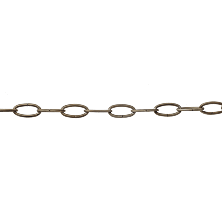 A large image of the Golden Lighting CHAIN-ST Silvered Taupe