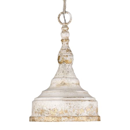 A large image of the Golden Lighting 0806-S Antique Ivory