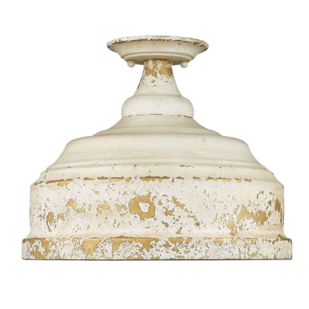 A large image of the Golden Lighting 0806-SF Antique Ivory