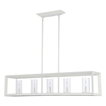 A large image of the Golden Lighting 2073-LP-CLR Natural White