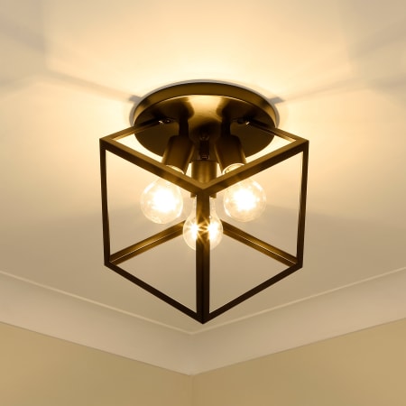 A large image of the Golden Lighting 2086-3SF Alternate Image