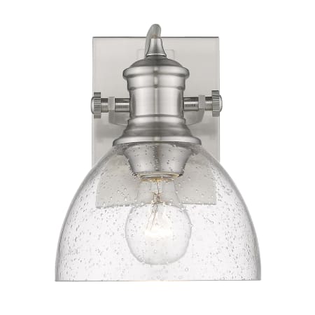A large image of the Golden Lighting 3118-BA1-SD Pewter