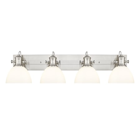 A large image of the Golden Lighting 3118-BA4 OP Pewter