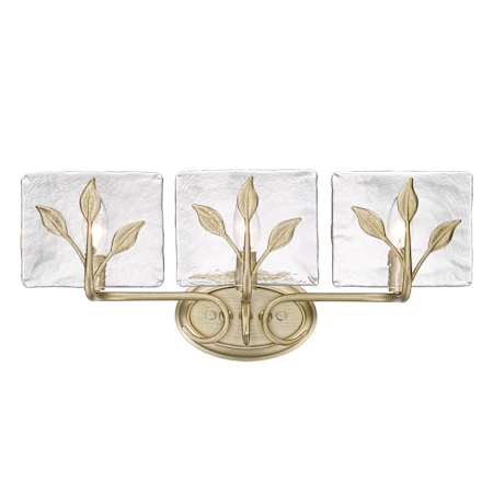 A large image of the Golden Lighting 3160-BA3 White Gold