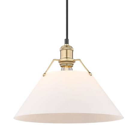 A large image of the Golden Lighting 3306-L OP Brushed Champagne Bronze