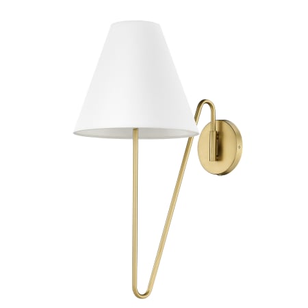 A large image of the Golden Lighting 3690-A1W IL Brushed Champagne Bronze