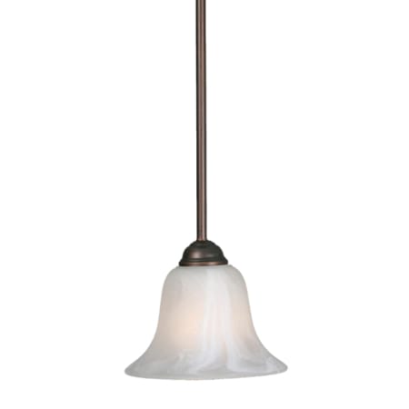 A large image of the Golden Lighting 4120 Rubbed Bronze