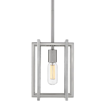 A large image of the Golden Lighting 6070-M1L PW Pewter / Pewter