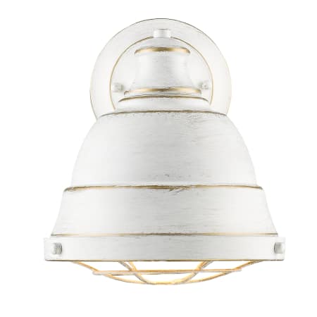 A large image of the Golden Lighting 7312-1W FW French White