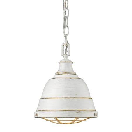 A large image of the Golden Lighting 7312-S FW French White
