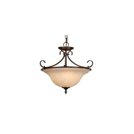 A large image of the Golden Lighting 8606-SF-OP Rubbed Bronze