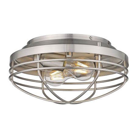 A large image of the Golden Lighting 9808-FM Pewter