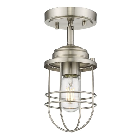 A large image of the Golden Lighting 9808-SF Pewter