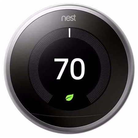 A large image of the Google Nest T3008US Stainless