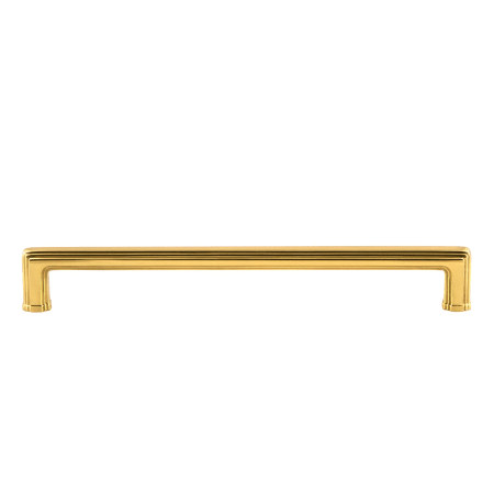 A large image of the Grandeur CARR-BRASS-PULL-8 Lifetime Brass