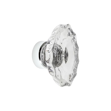 A large image of the Grandeur BIAR-CRYS-KNOB Bright Chrome