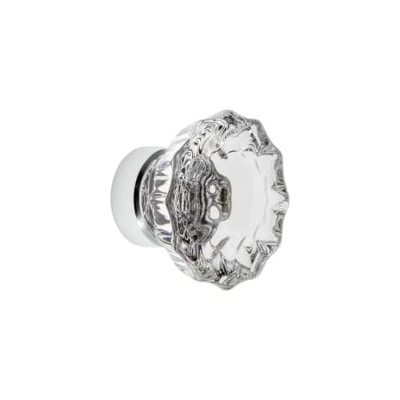 A large image of the Grandeur VERS-CRYS-KNOB Bright Chrome