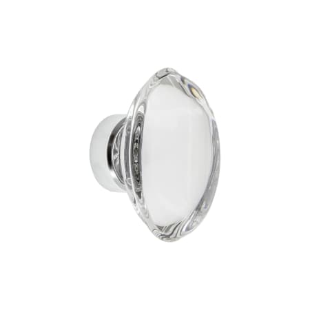 A large image of the Grandeur PROV-CRYS-KNOB Bright Chrome