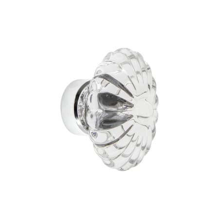 A large image of the Grandeur BURG-CRYS-KNOB Bright Chrome