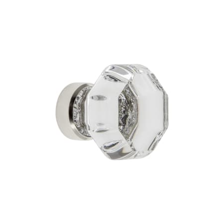 A large image of the Grandeur CHAM-CRYS-KNOB Polished Nickel
