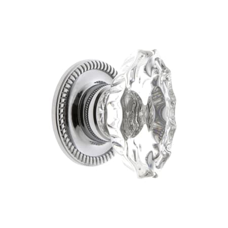 A large image of the Grandeur BIAR-CRYS-KNOB-NEWP Bright Chrome